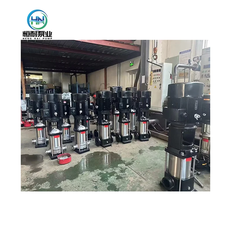 Vertical Multistage Centrifugal Pump Cdlf Stainless Steel Booster Pump 220V/380V Single Phase Three Phase Circulation Water Pump