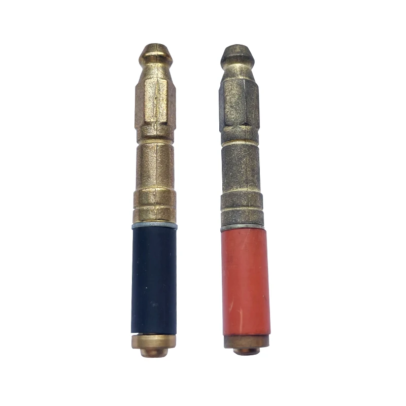 8*55mm size  High Pressure fine copper  polyurethane Concrete Grouting Injection Mechanical Rear water stop valve Packer