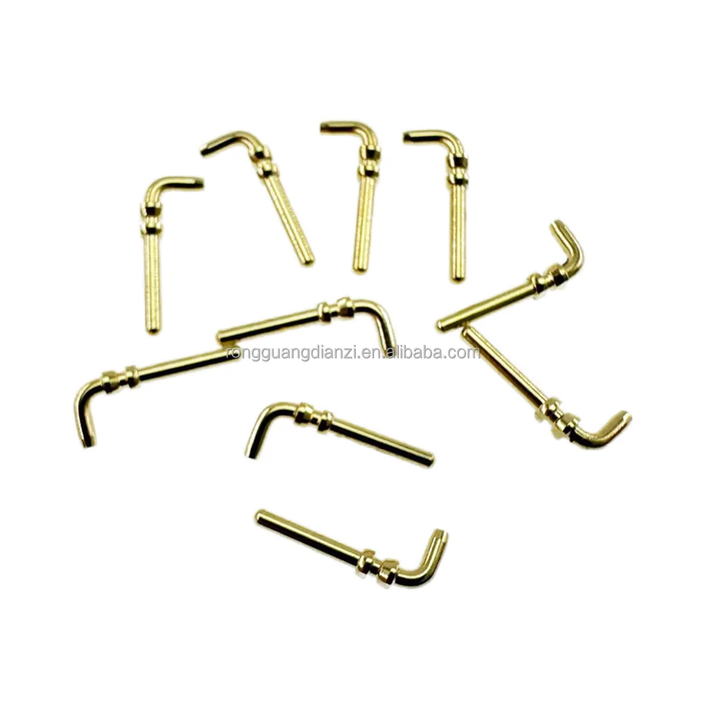 High Quality Brass Spring Pogo Pin for PCB Connector & Industrial Applications Spring Loaded
