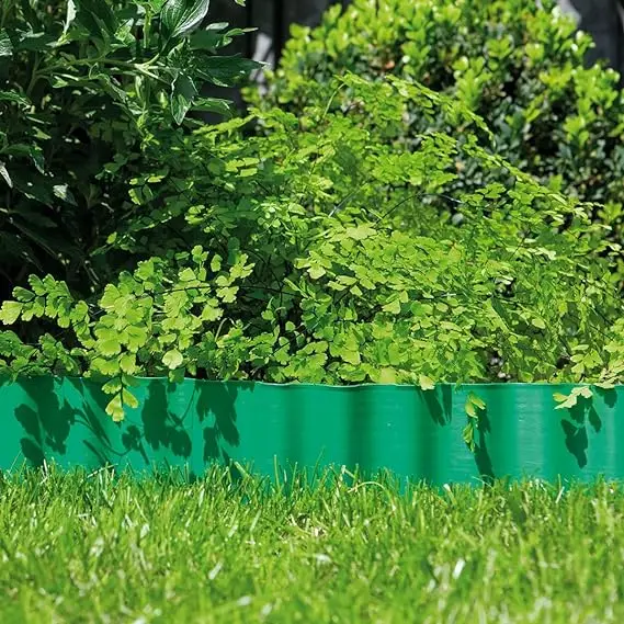 Bordo del giardino гибкая трава лужайка бордюр Rasenkante Tuinrand пластиковая ПП садовый газон Ландшафтная окантовка