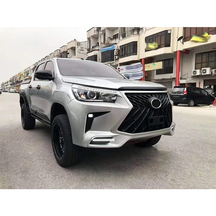 Auto car accessories ABS Front Bumper For Toyota Hilux For Lexus Lx 570 20+ Body Kit