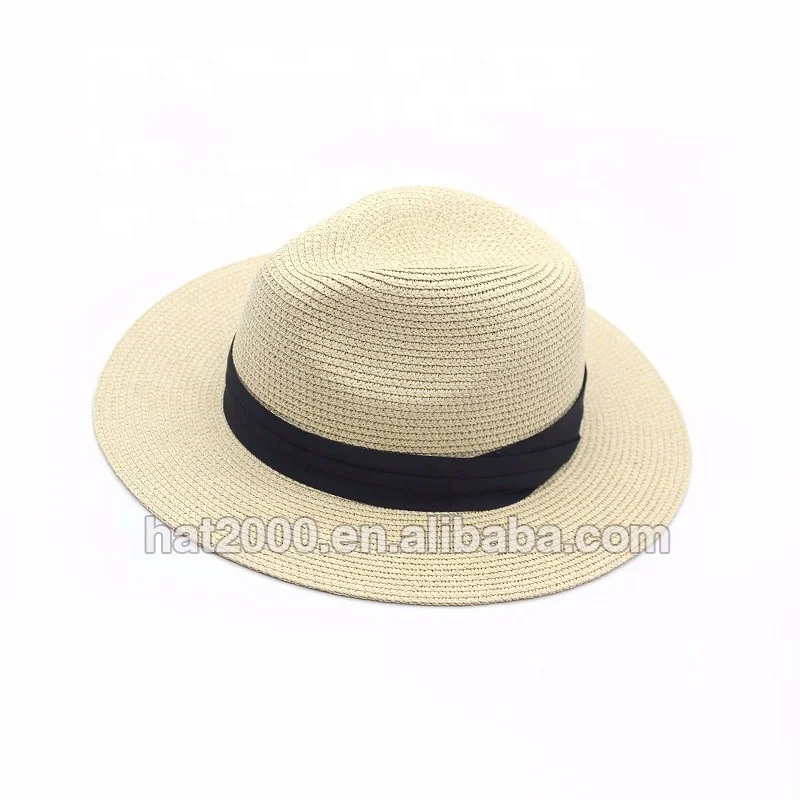 Summer Hats For Women Sun Hat Leather Gold Chain Belt Flower Floppy Beach Wide Brim Straw Panama Hat Female Cap