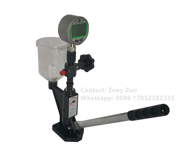 XINAN Diesel Injection Nozzle Tester,digital display Nozzle, Digital pressure gauge S90H Fuel Injector Nozzle Calibration Tester