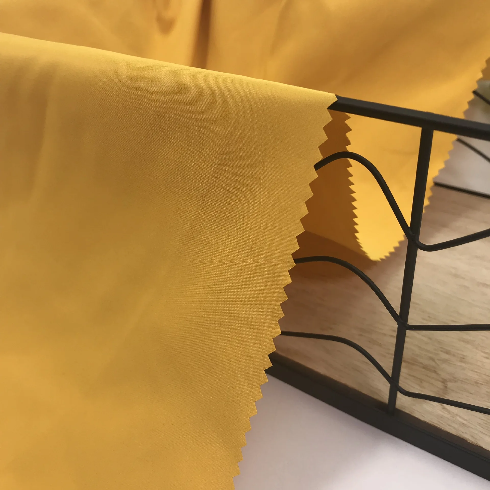 75D Cotton feels imitate poly memory fabric for down jacket cotton clothes