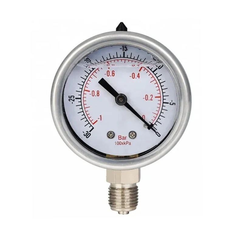 Low price 60mm Stainless Steel Hydraulic Oil Pressure Gauge