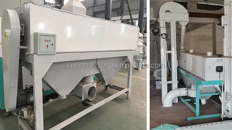 Factory Direct Sale Bean Peeler and Polisher machine used in beans processing line