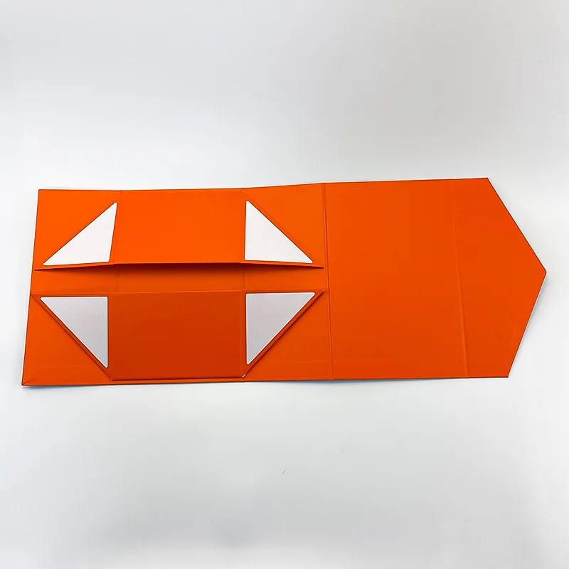 Custom Logo Printed Flat Pack Packaging Box Corrugated Die Cut Folding Mailer Shipping Mailing Box