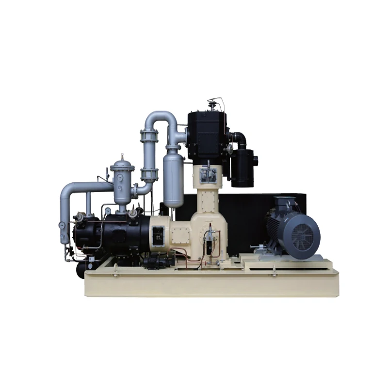 Oil Free Water Cooled Belt Driven Reciprocating 40bar 20m3/min Piston Booster Air Compressor