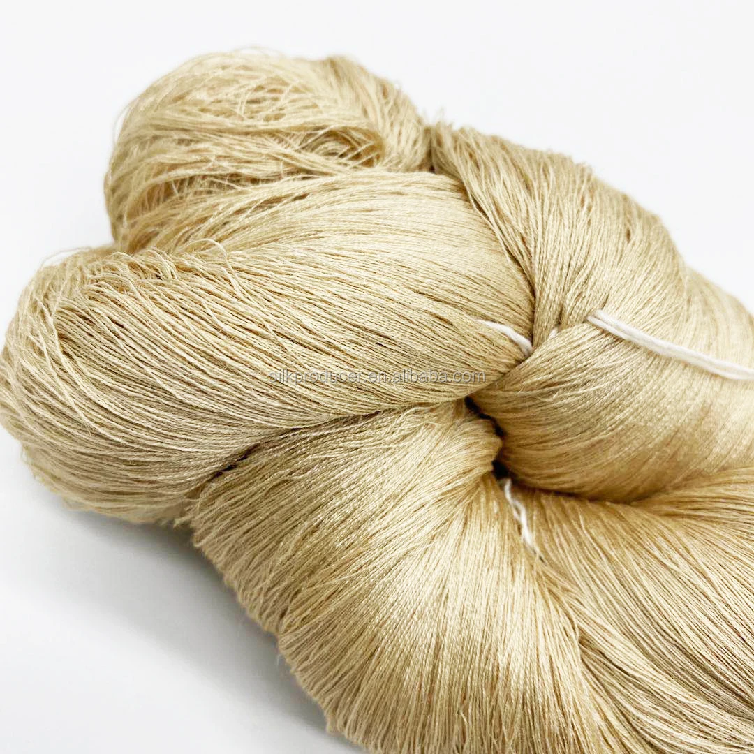 spun silk yarn The price is cheap Supplier manufacturing