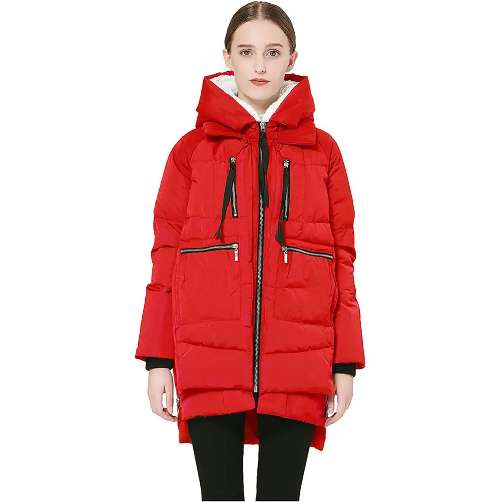 2021 Amazon top seller New Design Long Winter Coat Thickened Warm  Down Jacket for women