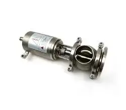 Sanitary Stainless Steel 90 Degree Angle Single Seat Tank Bottom Valve