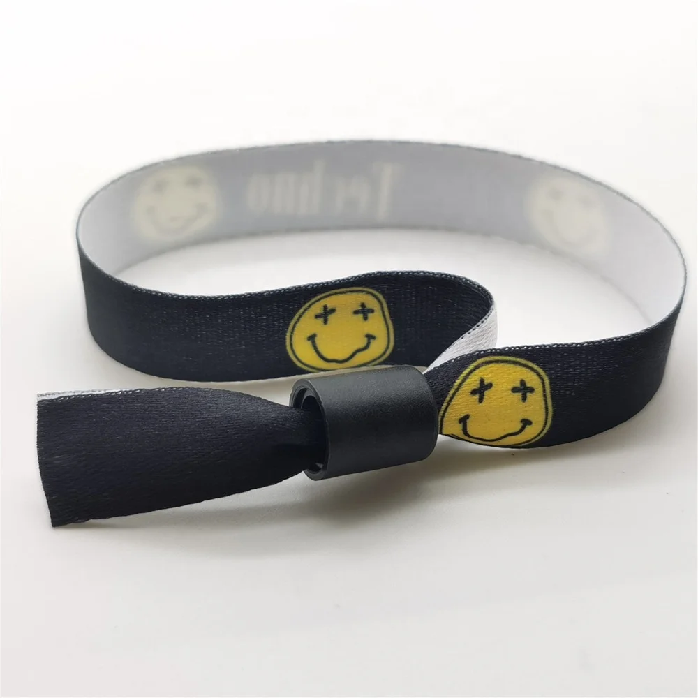 Slide lock Wristband custom plastic Bead for Wristbands&bracelets