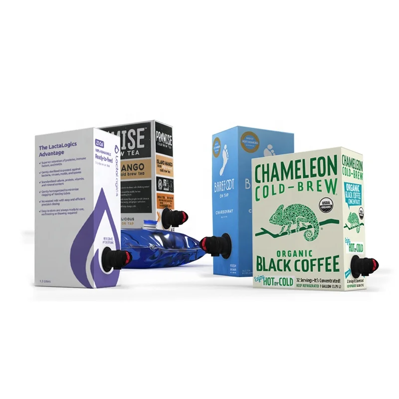 1L 2L 3L 5L 220L packing bag in box For Beverage Coffee Wine Cola Sunflower Oil Milk Water wine Aseptix bag liquid bag