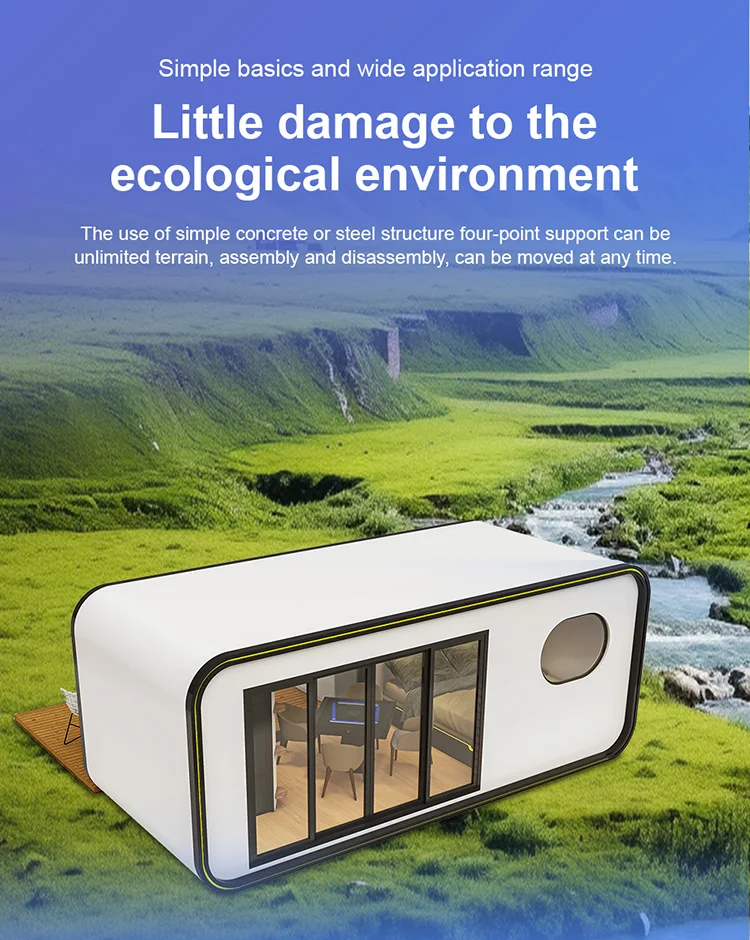 Portable Outdoor Small Modular Ready Made Homes ECO Other Prefab Houses Hous Modern Prefabr Capsule House