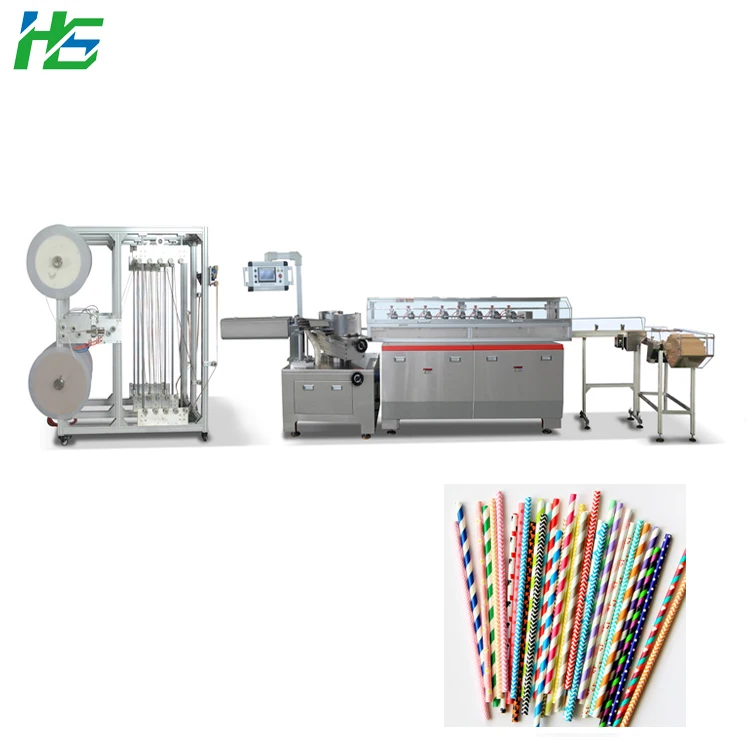 Machine Make Drinking Straw Paper Drinking Straw Making Machine