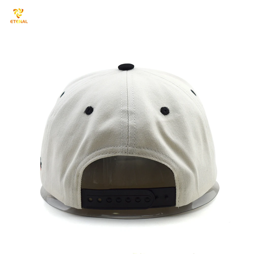 custom low profile 2 tone two tone baseball cap black and white caps baseball