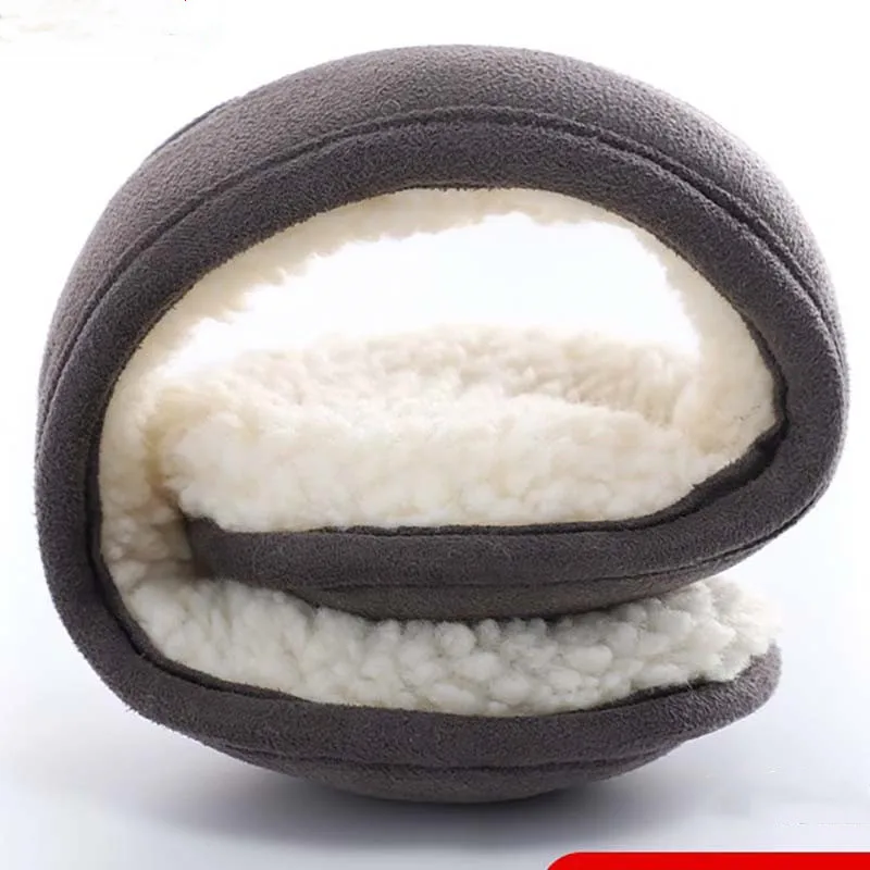 Хит продаж, бархатные Наушники унисекс, теплые замшевые складные теплые наушники из искусственного меха, зимние