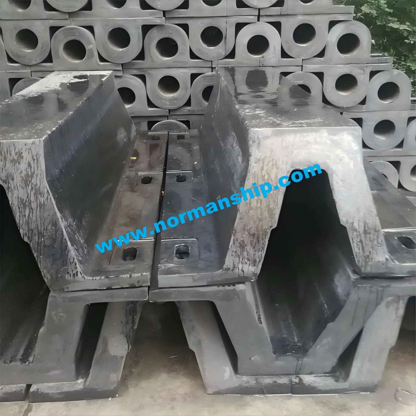 boat Type V rubber foam filled fender for docking