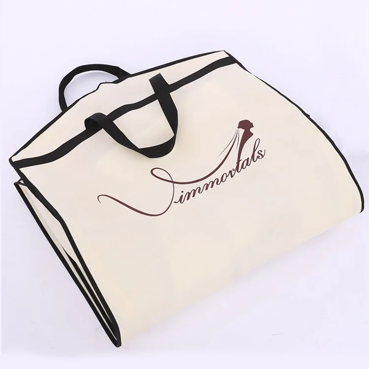 Free sample Garment Cover Bag bridal garment bags suit garment packing bag