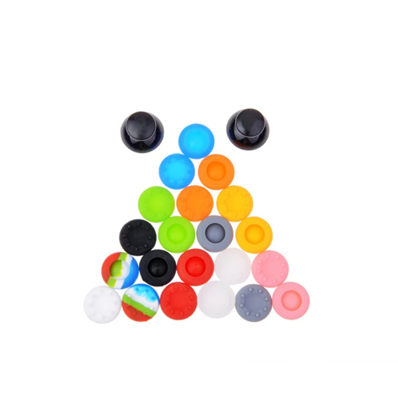 Manufacturer Best Seller 2Pcs Silicone Grips For PS4 For Xbox Series S X Thumb Stick Covers 3D Joystick Silicone Protections
