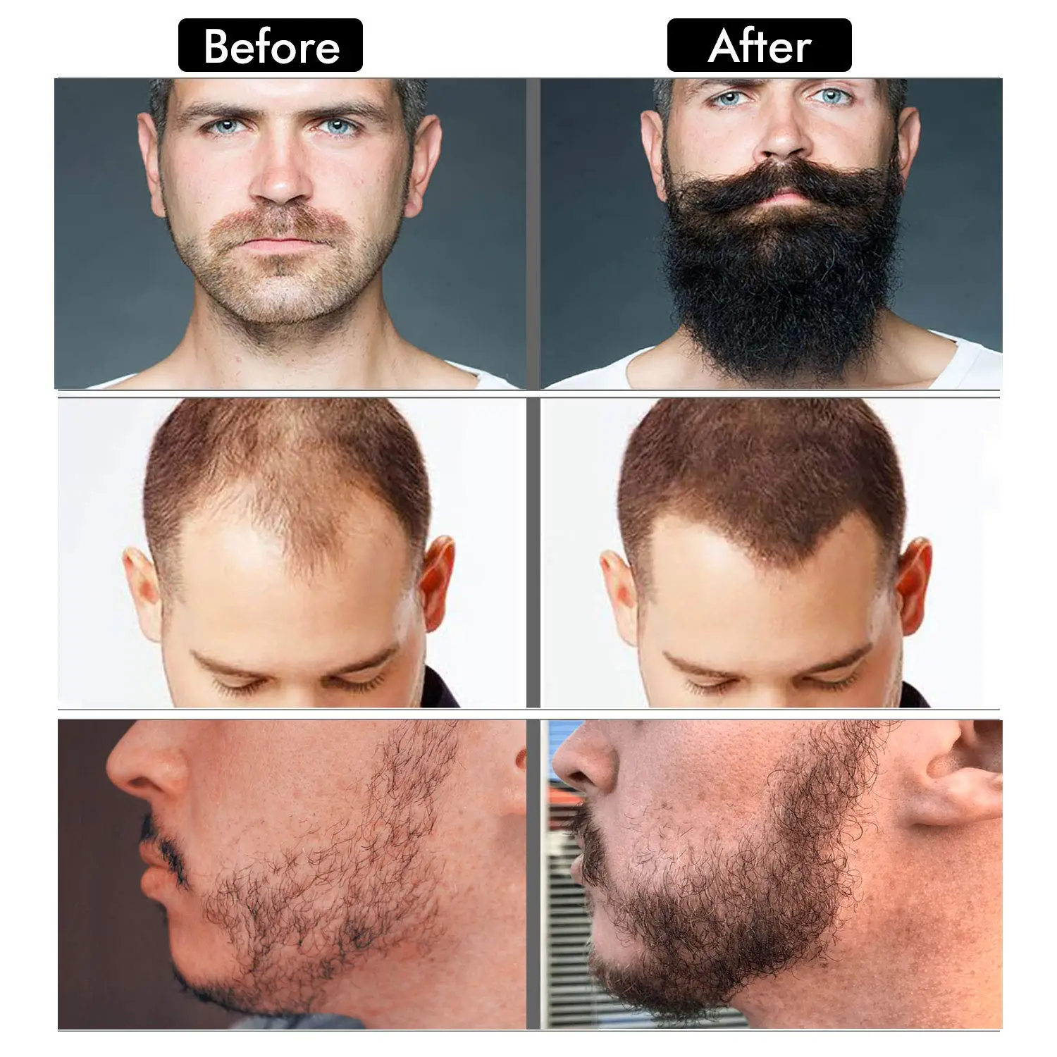 2022 New Men Beard Care Oil Growth Kit Brush and Comb Trimmer Roller Mens Grooming Balm private label organic wooden set