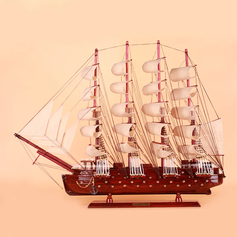 
Mettle High Quality Home Decoration Wooden Historical Ship Model Sailing Boat Model 