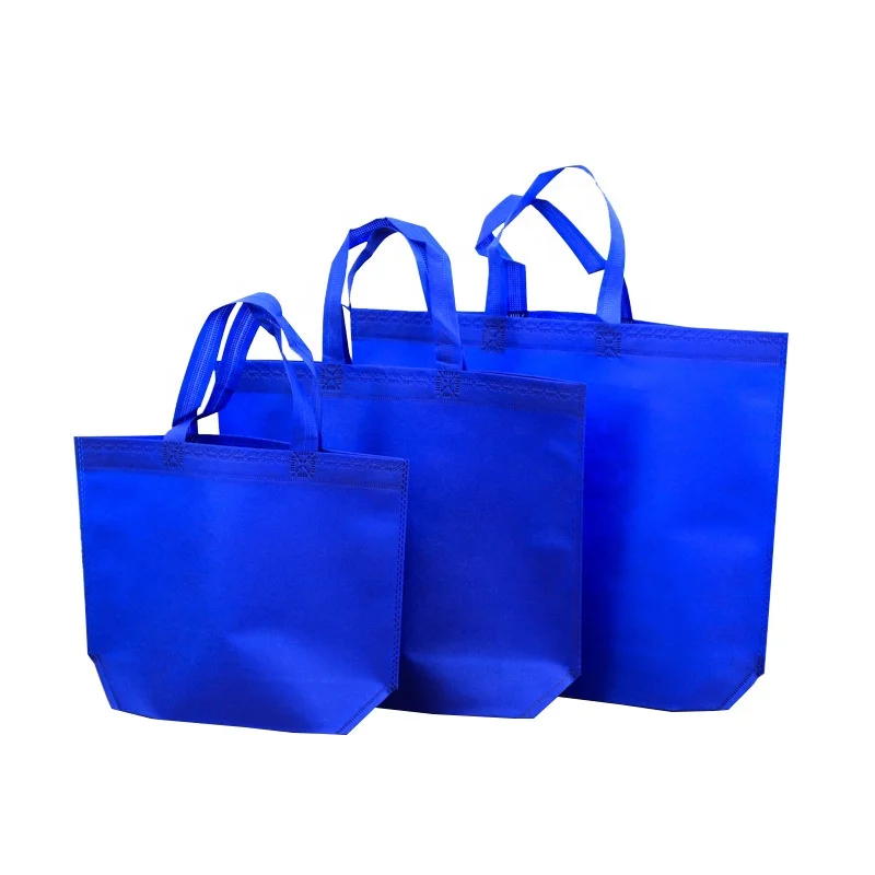 Customize Logo Stock Reusable Grocery Shopping Bag Eco-friendly Non-Woven Tote Bags