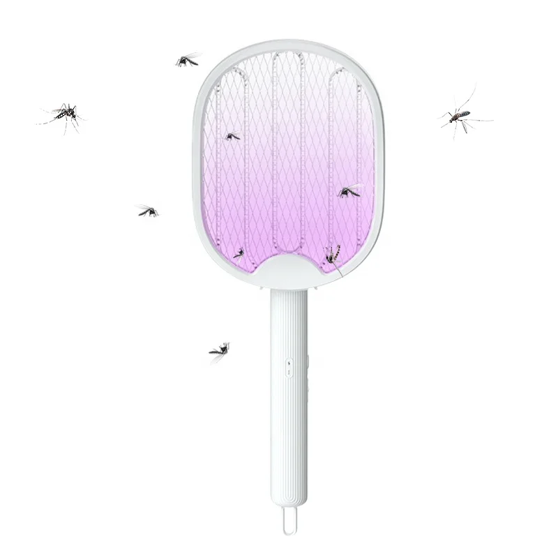 Rechargeable Mosquito Plastic Racket Mesh Electric Fly Swatter