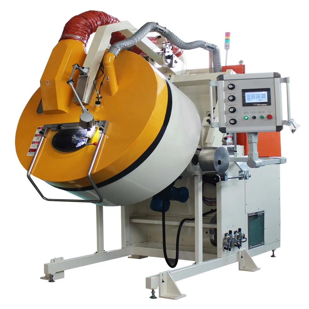China  Button Automatic unloading Spraying Painting Machine