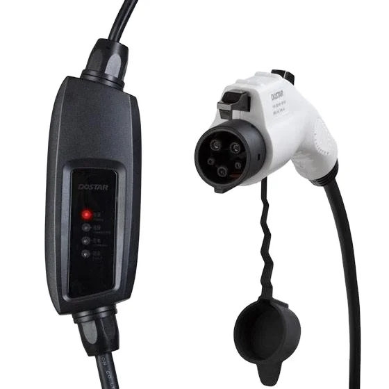 16a Type 1 Sae J1772 Ev Portable Charger 250v Charger Plug