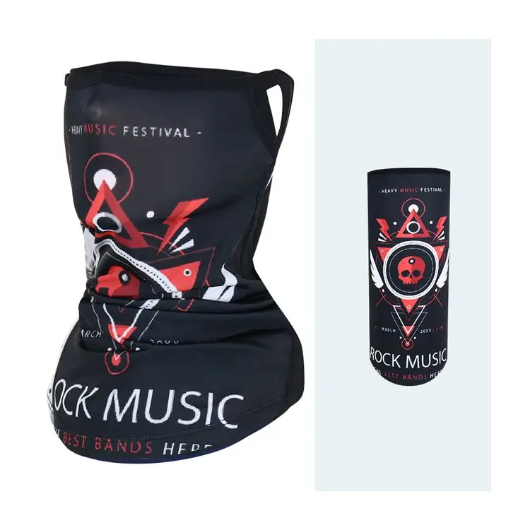 Wholesale Dust And Sun Protection 95% Polyester 5% Spandex Polyester Personalized Bandana