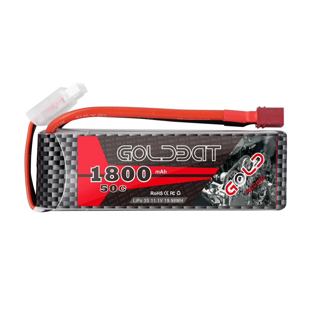 Заводская цена OEM/ODM RC аккумулятор жесткий чехол 1800mAh 11 1 V 3S 50C LiPo с вилкой для автомобиля Лодка Грузовик хобби
