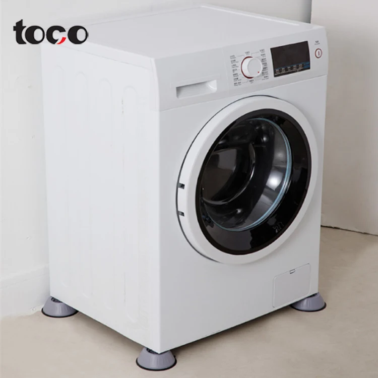 toco 4pcs washing machine foot pads anti vibration stabilizer pad washing machine feet