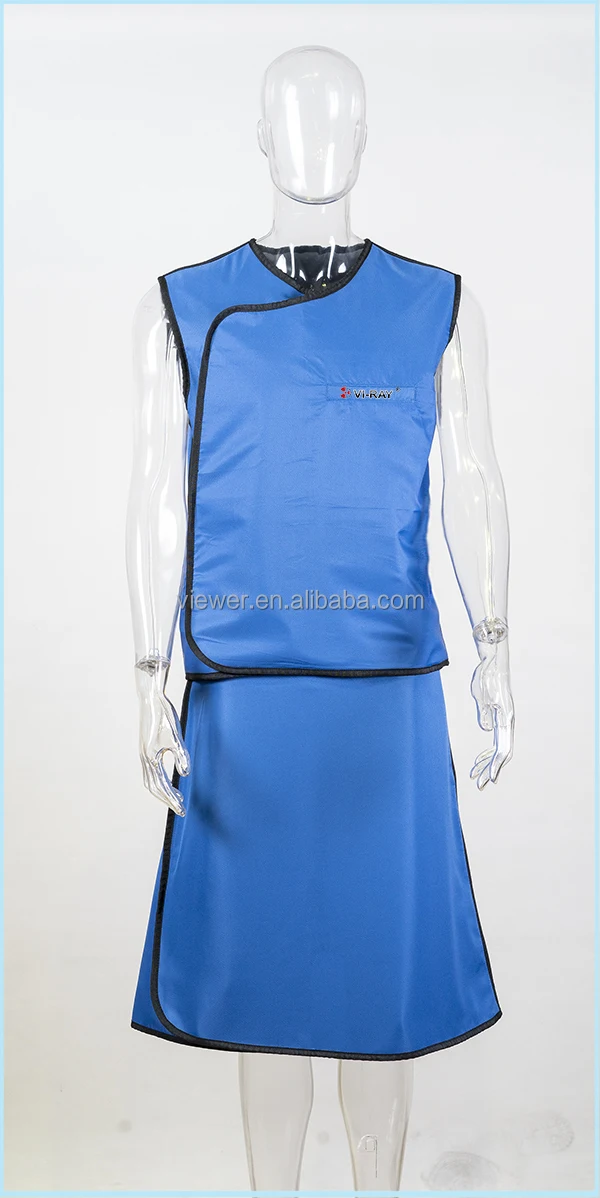 DAJI-055B Hospital Medical full body lead free x ray protection apron for x-ray  radiation room with cheap prices