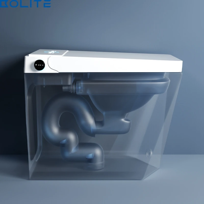 2023 matte black bathroom ceramic intelligent toilet bow Automatic operation sanitary ware smart bidet electronic Toilet