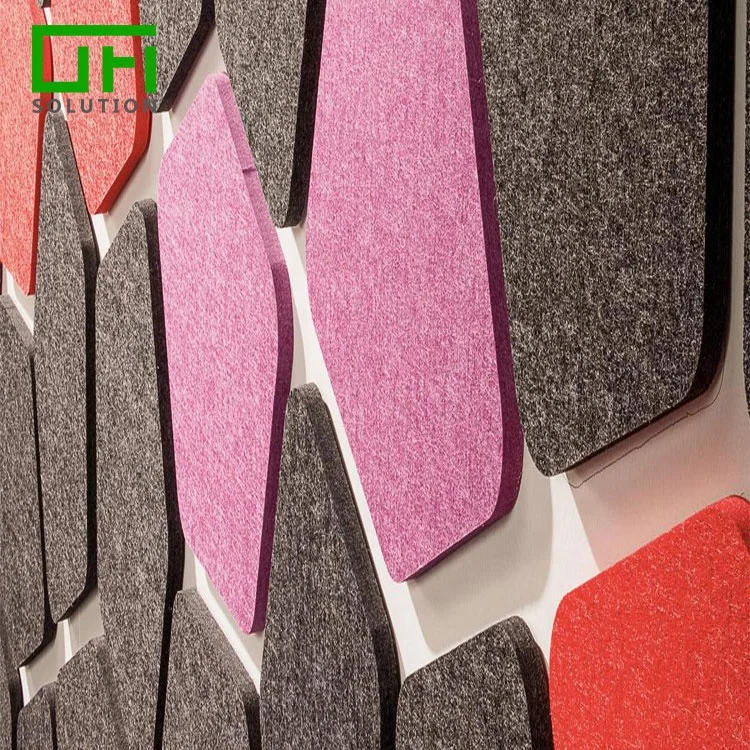 European Standard Dust-proof Decoration Acoustic Panel Sound Proofing Polyester Fiber Acoustic Sound Insulation Panel