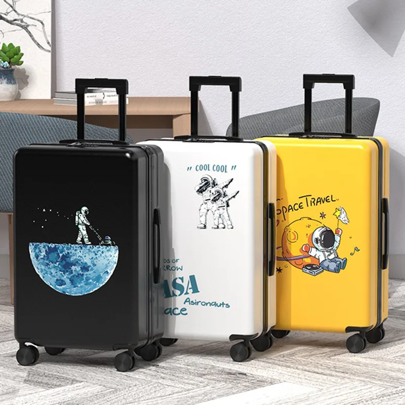 The 2024 new trolley case is sturdy, resistant to falling and not easily damaged. The pattern can be customized