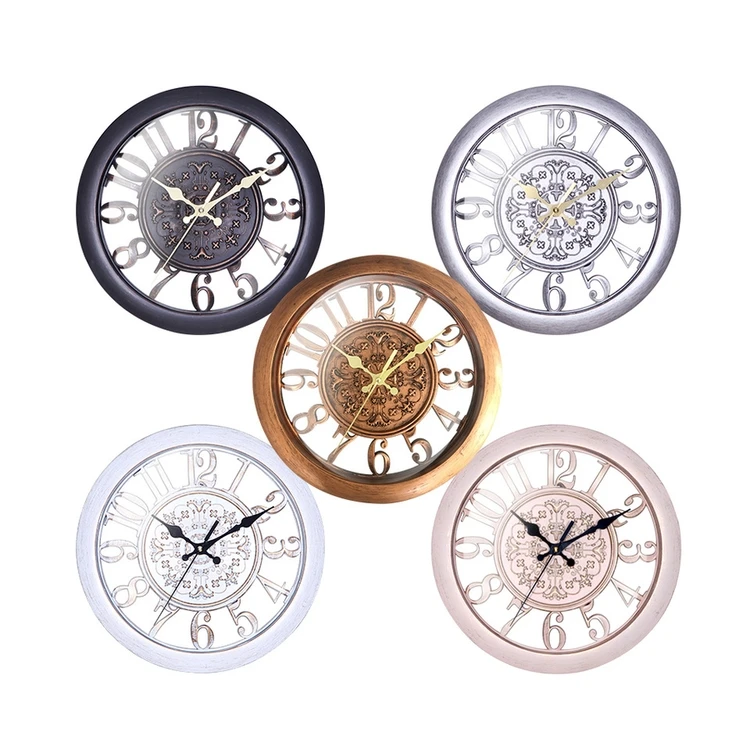 
Hot Sell Vintage Home Decorating European Old Style Wall Clock 