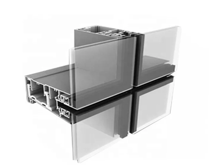 Thermal break frame curtain wall curtain pulley system produced by professional factory