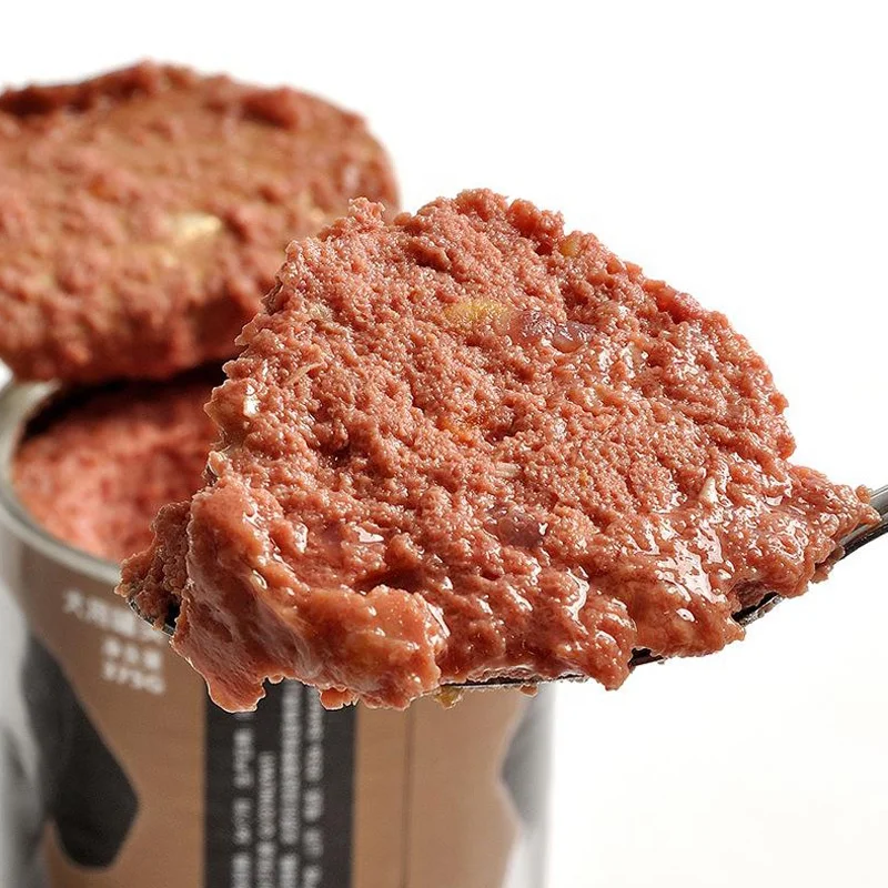 Factory wholesale high quality wet dog food canned vegetables