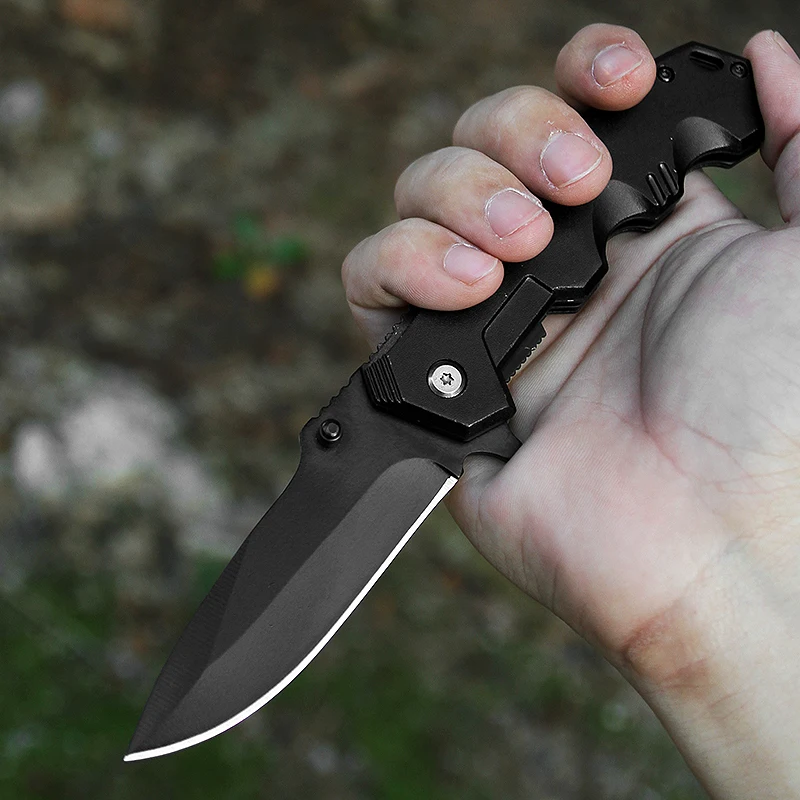 Factory Price Folding Pocket Knife Tactical Multitool Knife with Aluminum Handle for Outdoor Survival