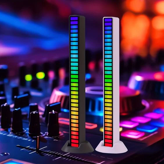2023 New Sound Control Light USB Portable LED Ambient Rhythm Lighting Voice Control Music Atmosphere Light sound activated