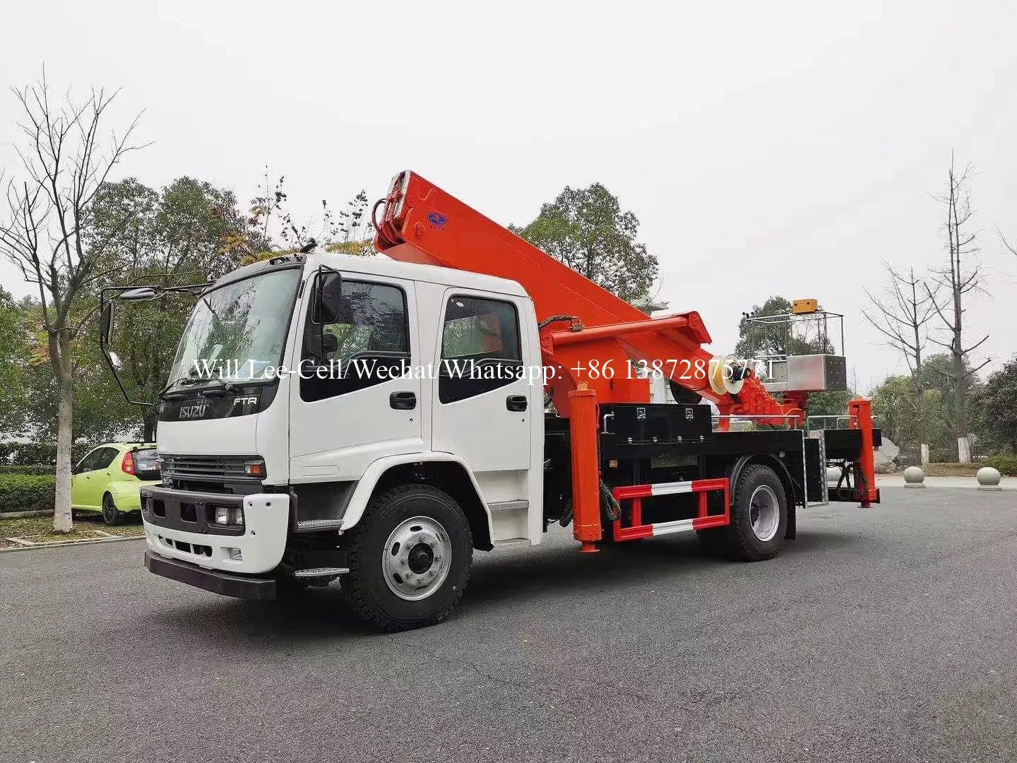 2021 FTR 40 м платформа для авиационной работы телескопический кронштейн грузового автомобиля с шасси