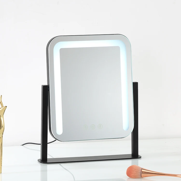 professional girl coiffeuse avec miroir makeup dressing table lighted mirror led rolling makeup bulb with speaker