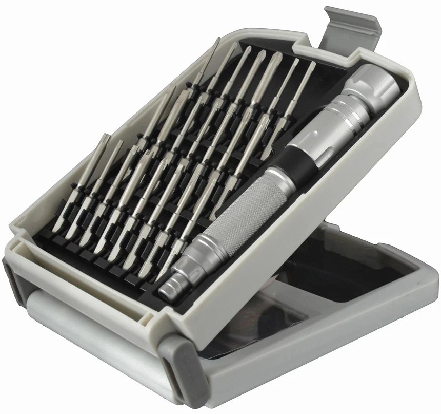 Nanch Magnetic Mini Screwdriver Set 22 in 1 with 22 Bits S2 Steel Precision Repair Tool for Phone/Computer/Electronics/Laptops