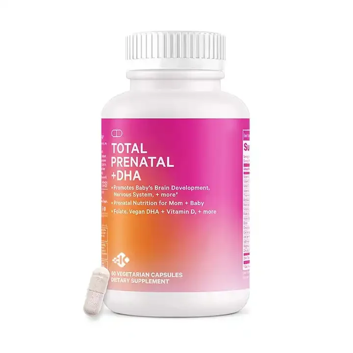 Hot Selling Pregnancy Probiotic Capsules DHA Prenatal Capsules Digestive Health Prenatal Supplement for Mom and Baby OEM