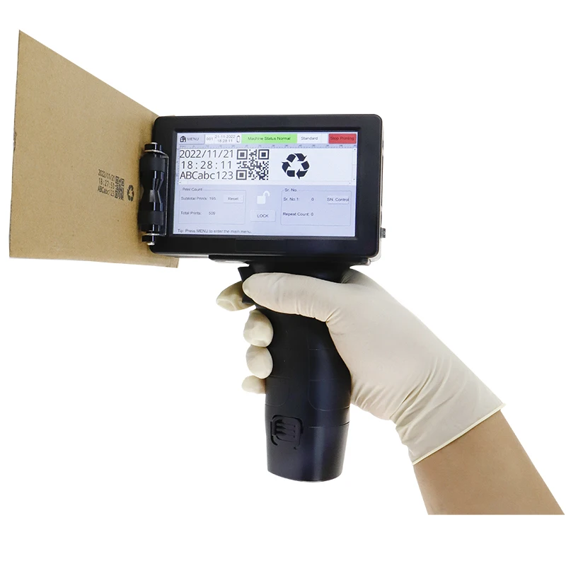 Hotsale Handheld Inkjet Printer G100E 12.7mm Quick Drying portable mini inkjet printer gun For Expiry Date paper Plastic on Sale