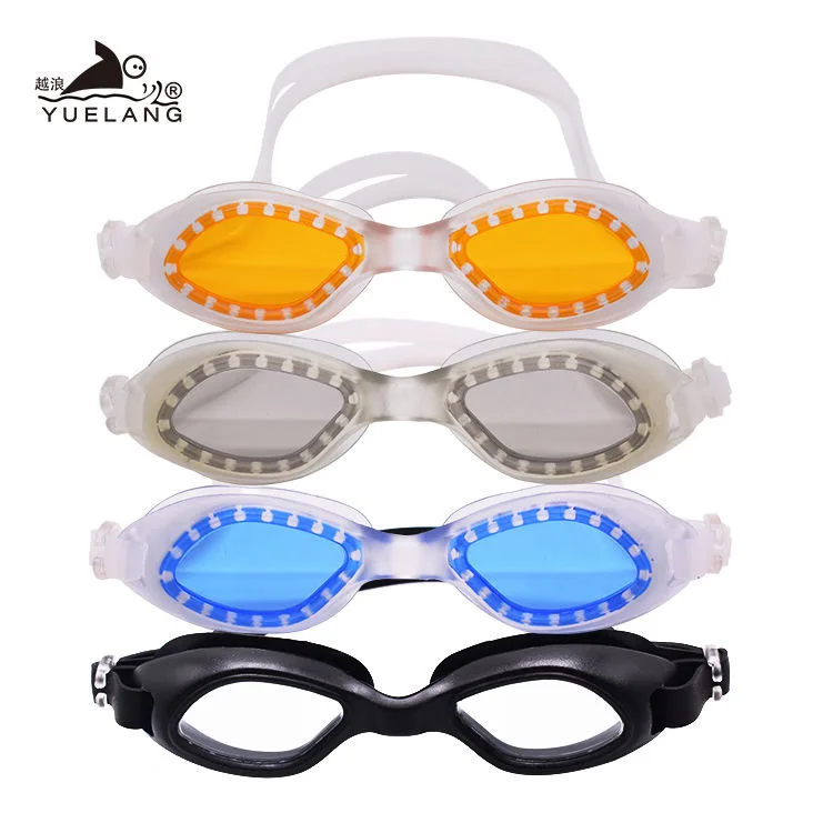 Anti-fog humanized junior silicone swimming goggles competition swim pool glasses