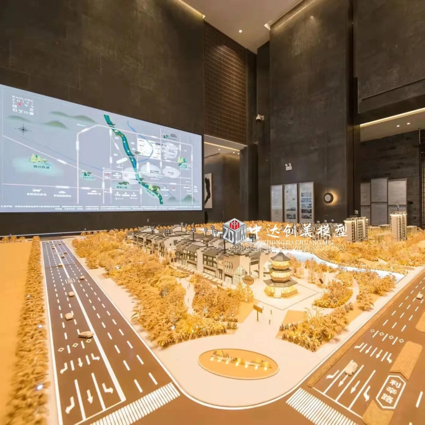 Architectural Scale Model	Hot Selling 3d architectural scale model for exhibition   Miniature Architectural Building Scale Model