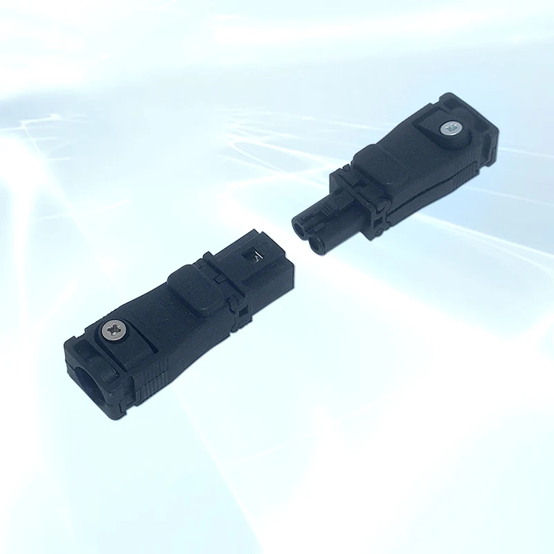 VDE approval  connector 2 pole 3p 4 way male female cable wire connector quick fast wire connectors for lamp